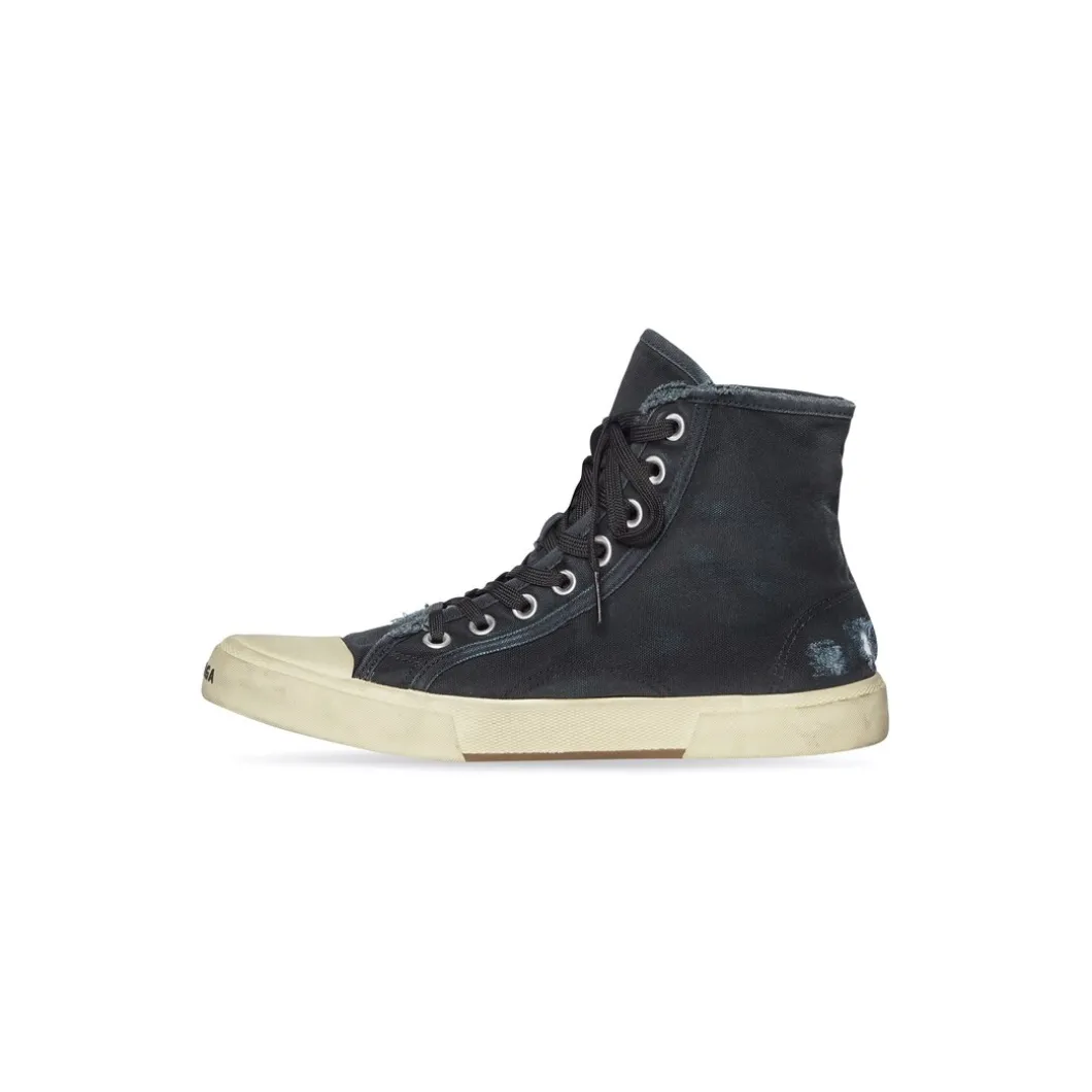 Sneakers Paris High Top da Donna in Nero