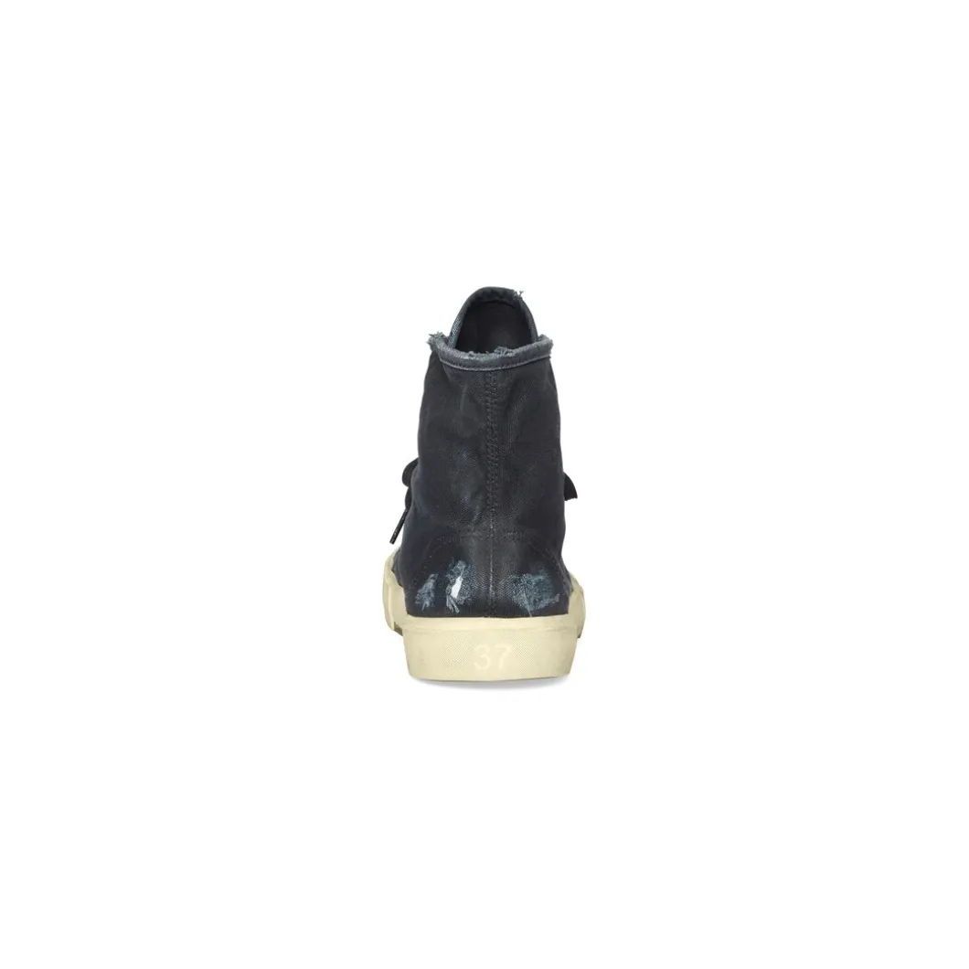 Sneakers Paris High Top da Donna in Nero