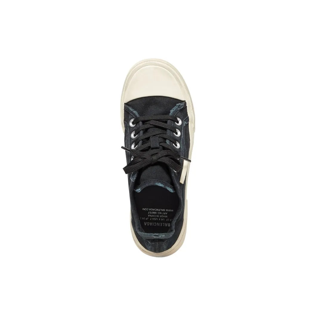 Sneakers Paris Low Top da Donna in Nero