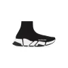 Sneakers Speed 2.0 In Maglia Riciclata Con Suola Bicolore da Donna in Nero