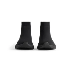 Sneakers Speed 2.0 In Maglia Riciclata da Donna in Nero