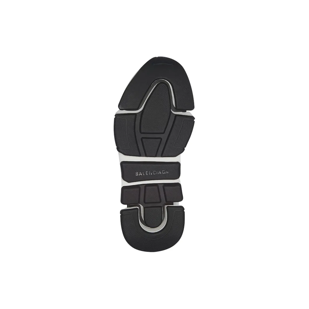 Sneakers Speed 2.0 In Maglia Riciclata Con Suola Bicolore da Donna in Nero