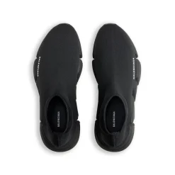 Sneakers Speed 2.0 In Maglia Riciclata da Donna in Nero