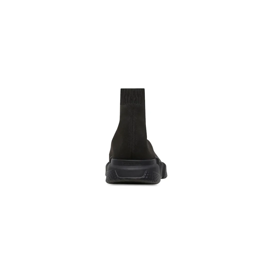 Sneakers Speed In Maglia Riciclata da Donna in Nero