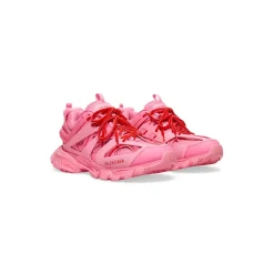 Sneakers Track  da Donna in Rosa Fluo