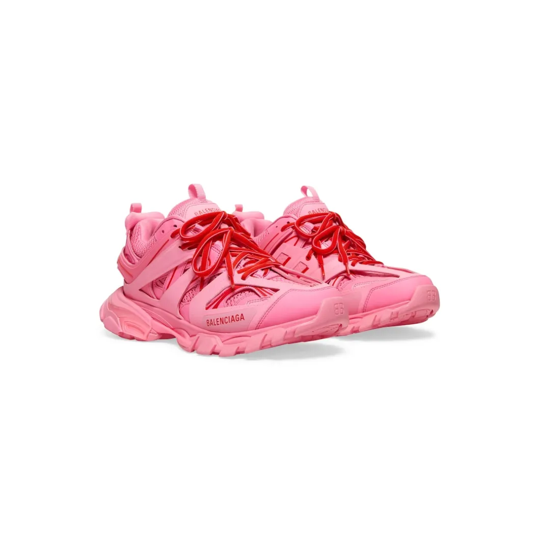 Sneakers Track da Donna in Rosa Fluo