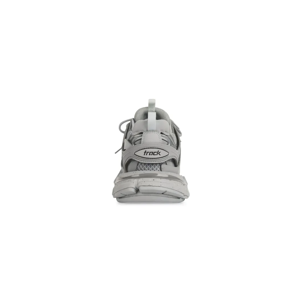 Sneakers Track Suola Riciclata da Donna in Grigio