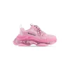 Sneakers Triple S Clear Sole da Donna in Rosa