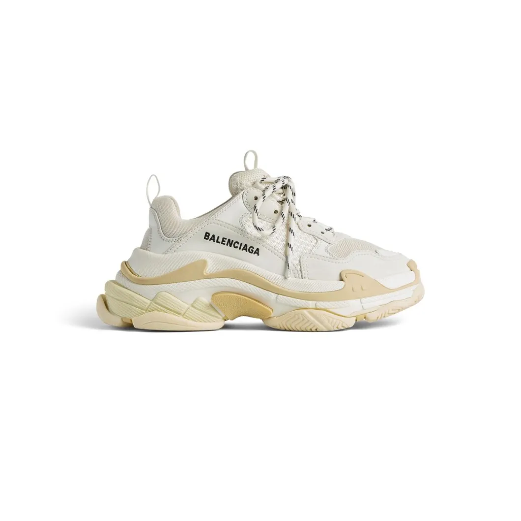 Sneakers Triple S da Donna in Bianco