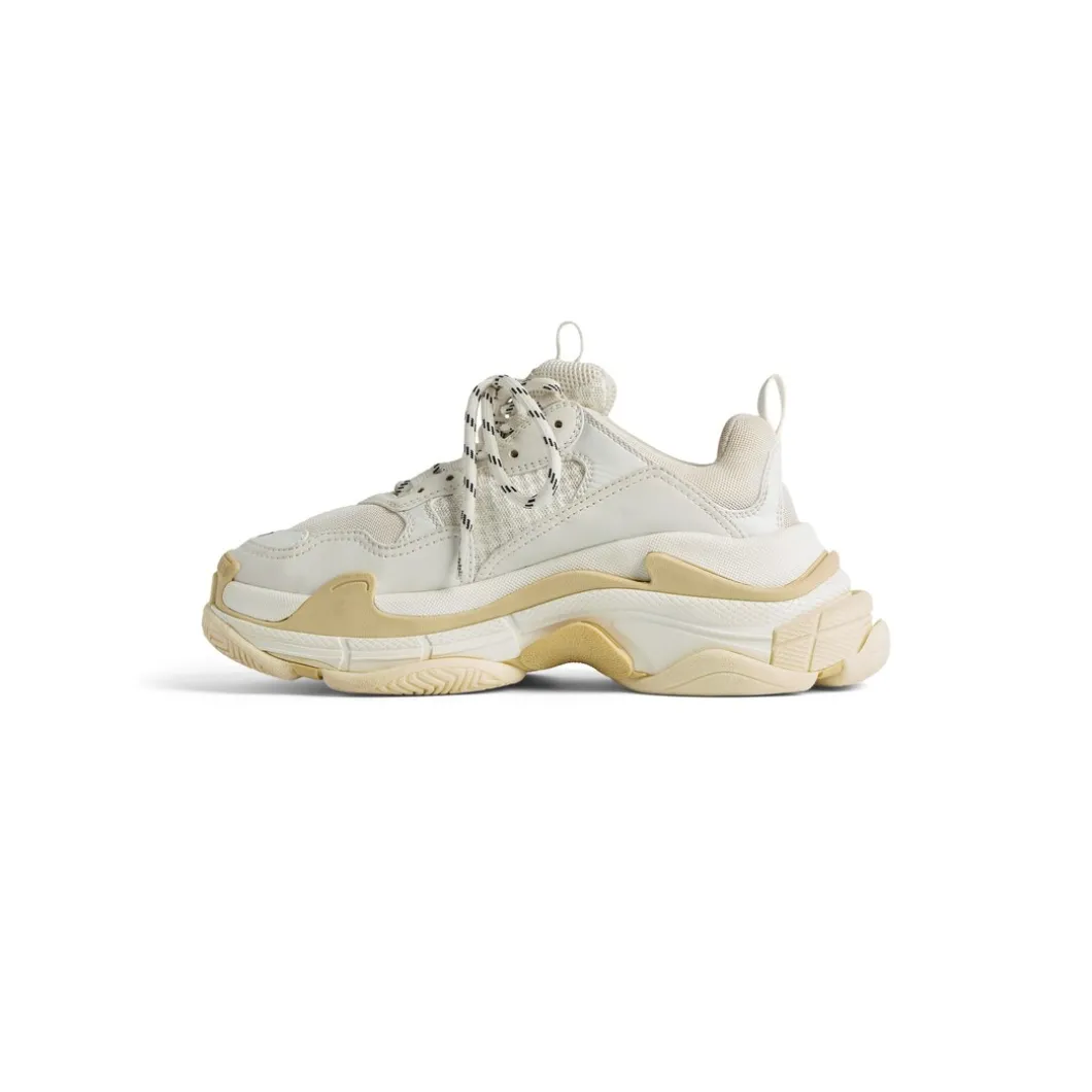 Sneakers Triple S da Donna in Bianco