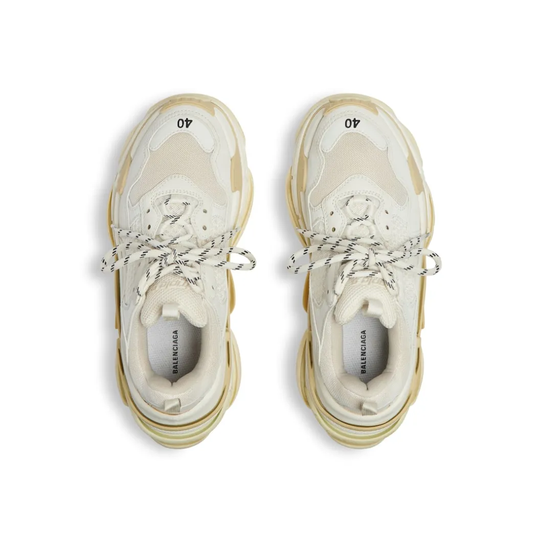 Sneakers Triple S da Donna in Bianco
