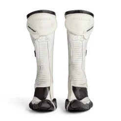 Stivaletti Biker 90 Mm da Donna in Bianco/beige/nero