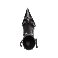 Stivaletti Cagole 90 Mm da Donna in Nero