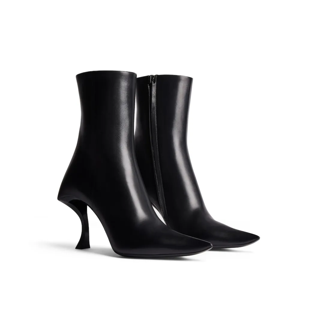Stivaletti Hourglass 100 Mm da Donna in Nero