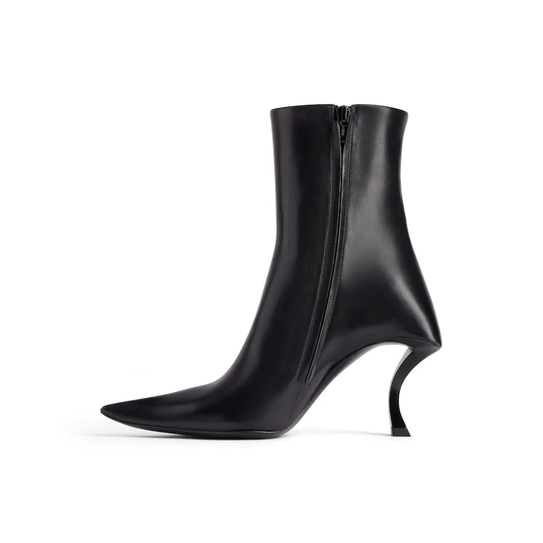 Stivaletti Hourglass 100 Mm da Donna in Nero