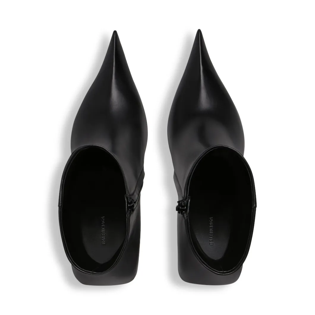 Stivaletti Hourglass 100 Mm da Donna in Nero