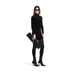 Stivaletti Hourglass 100 Mm da Donna in Nero