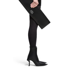 Stivaletti Hourglass 100 Mm da Donna in Nero