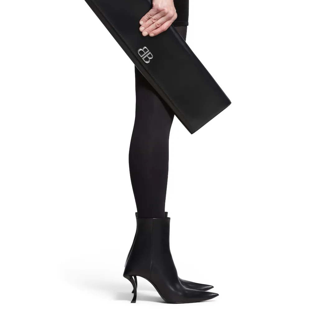 Stivaletti Hourglass 100 Mm da Donna in Nero