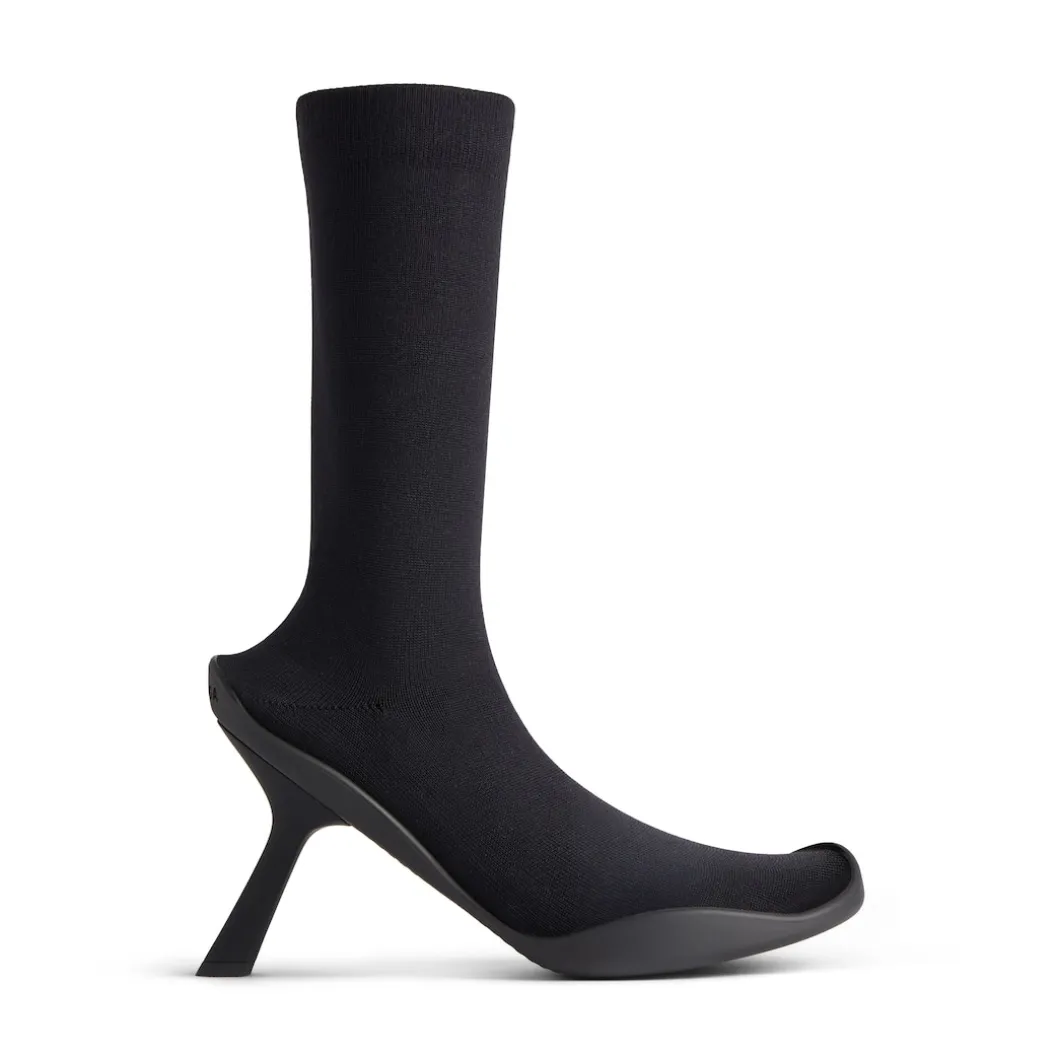Stivaletti Sock 90mm da Donna in Nero