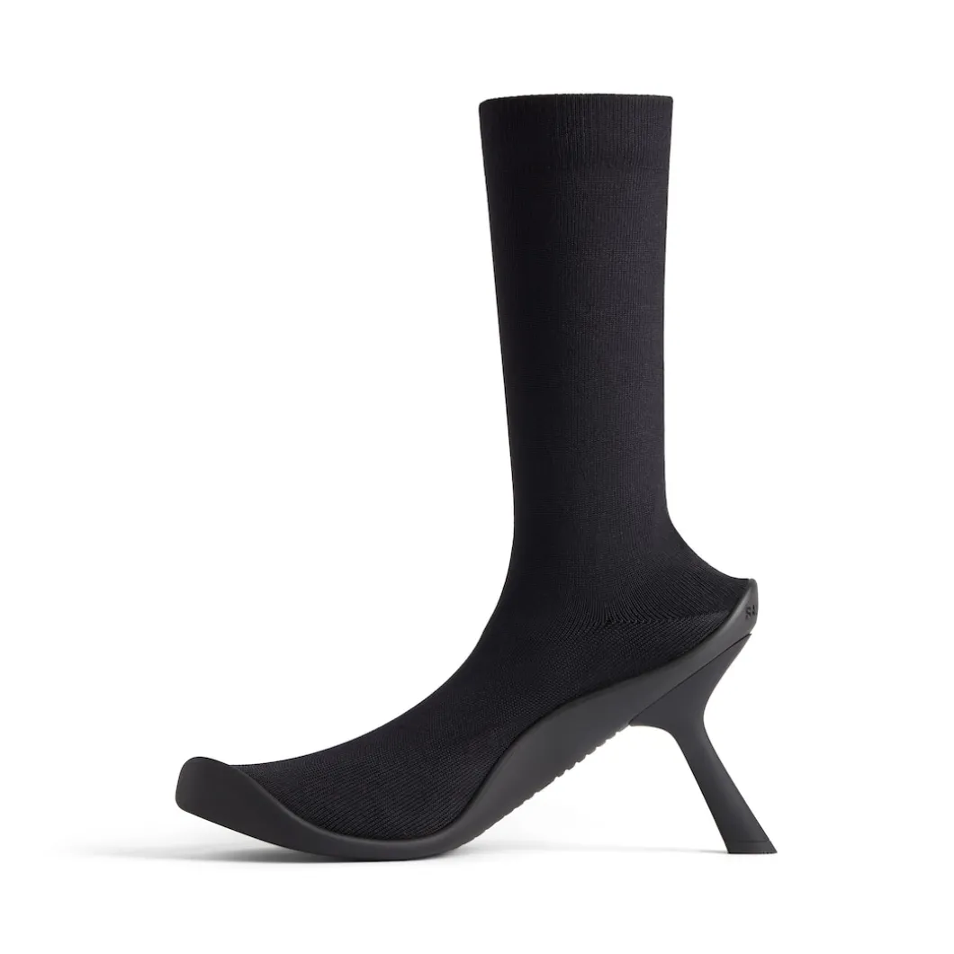 Stivaletti Sock 90mm da Donna in Nero