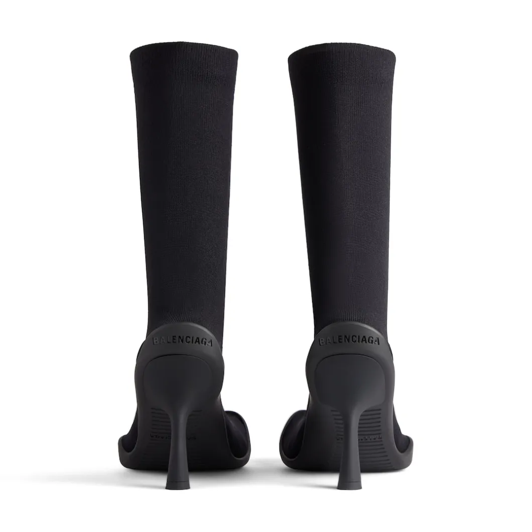Stivaletti Sock 90mm da Donna in Nero