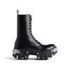 Stivali Con Lacci Bulldozer  da Donna in Nero