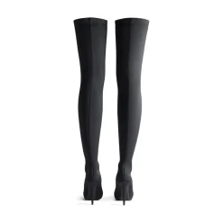 Stivali Knife 110 Mm Over-the-knee da Donna in Nero