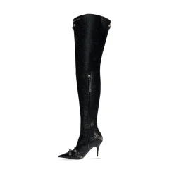 Stivali Over-the-knee Cagole 90 Mm da Donna in Nero