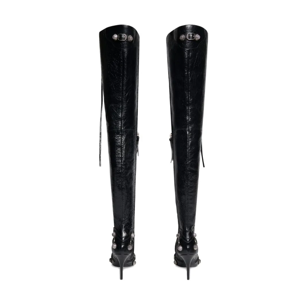 Stivali Over-the-knee Cagole 90 Mm da Donna in Nero