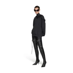Stivali Over-the-knee Cagole 90 Mm da Donna in Nero