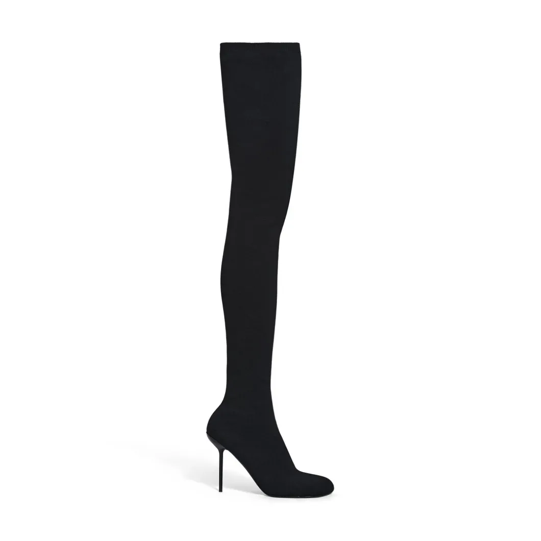Stivali Sopra Il Ginocchio Anatomic 110 Mm da Donna in Nero