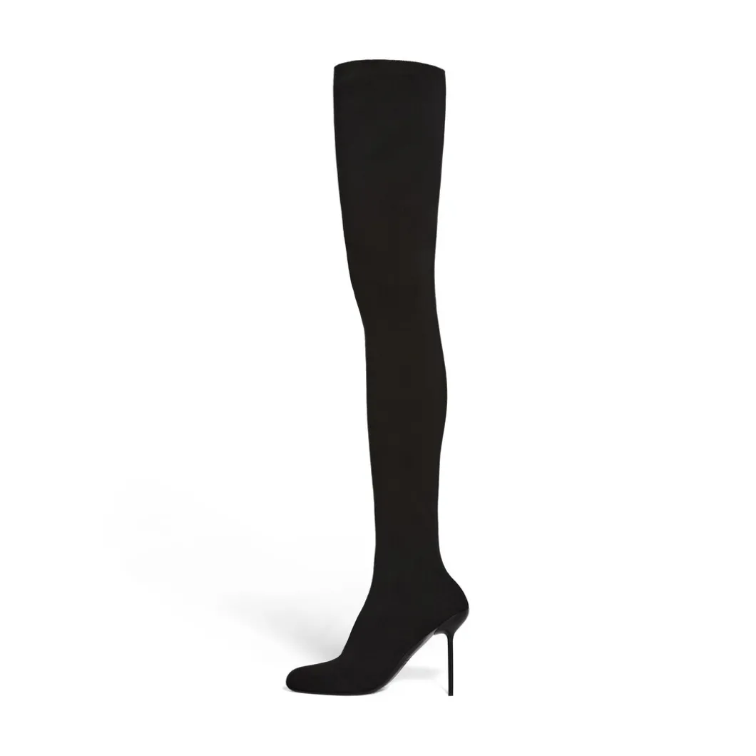 Stivali Sopra Il Ginocchio Anatomic 110 Mm da Donna in Nero