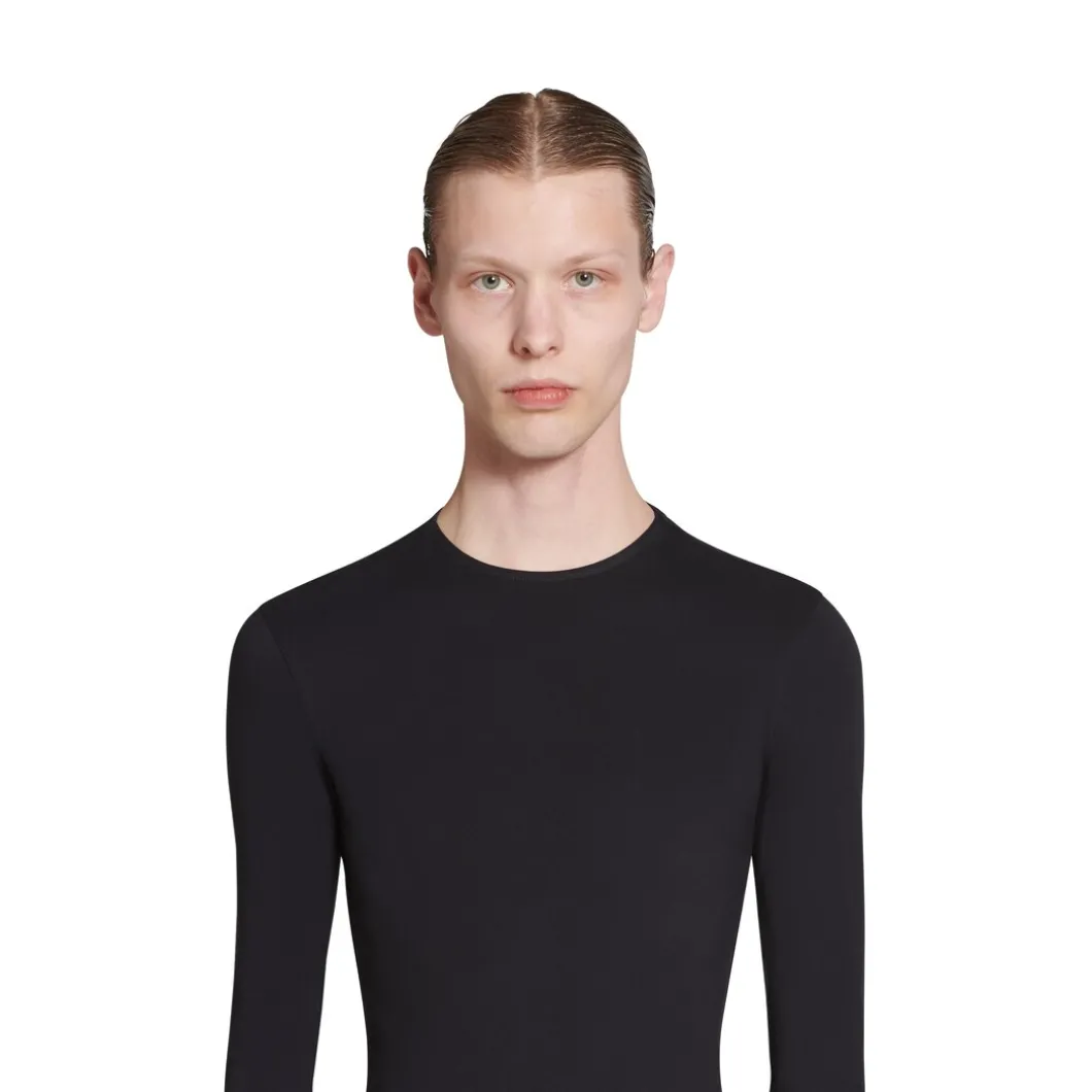Top Aderente Outside Loop in Nero