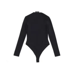 Top Aderente Outside Loop da Donna in Nero