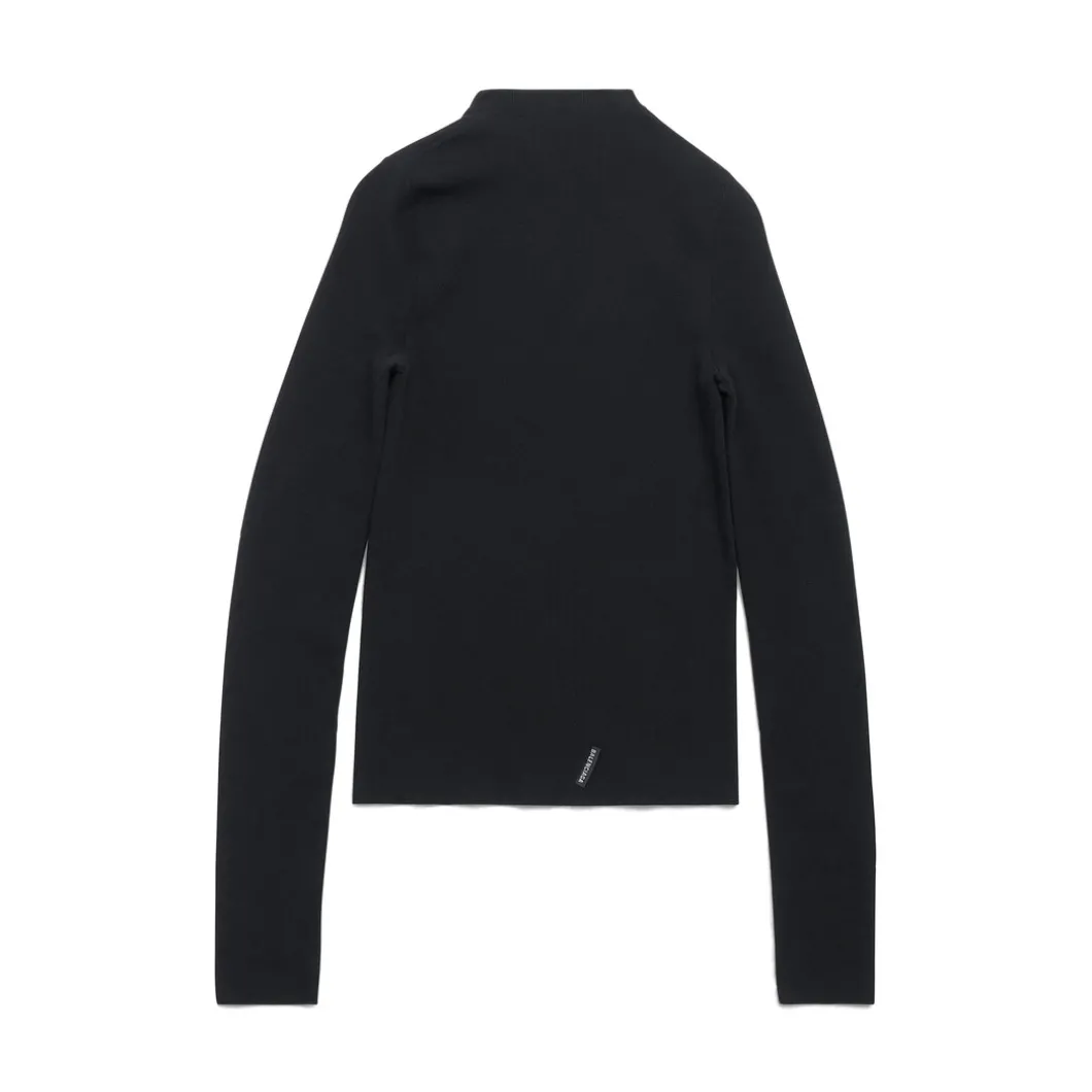 Top Twisted da Donna in Nero