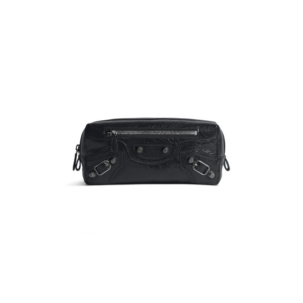 Trousse Da Toilette Le Cagole da Uomo in Nero