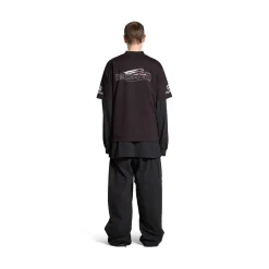 T-shirt Ai Generated Medium Fit in Nero