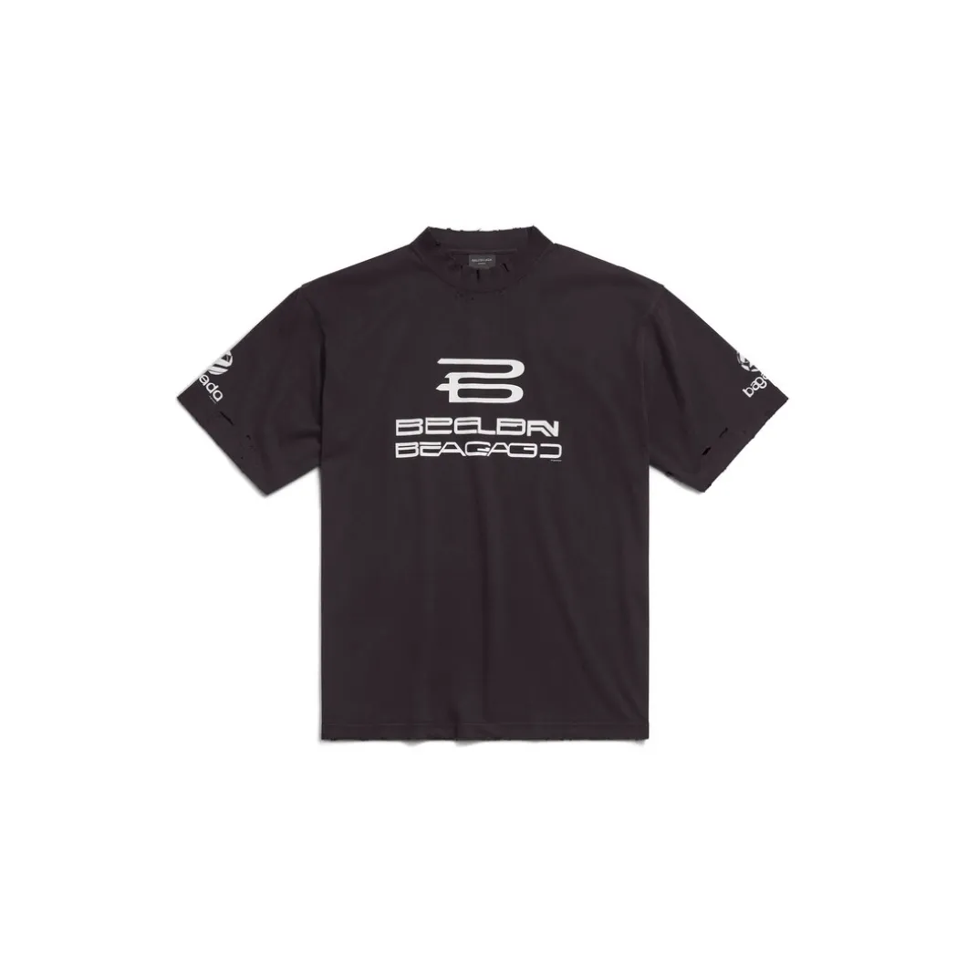 T-shirt Ai Generated Medium Fit in Nero