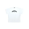 T-shirt Back Flip Oversize in Bianco/nero