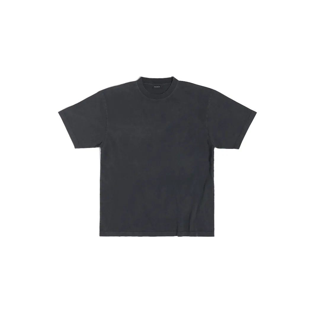 T-shirt Balenciaga Back Large Fit da Donna in Nero