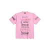 T-shirt Diy Metal Large Fit da Donna in Rosa/bianco/rosso