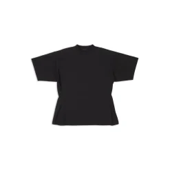 T-shirt Hourglass Bb Balenciaga Medium Fit da Donna in Nero