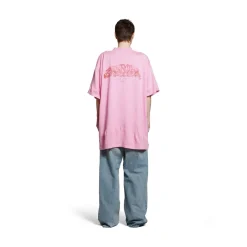 T-shirt Offshore Oversize in Rosa