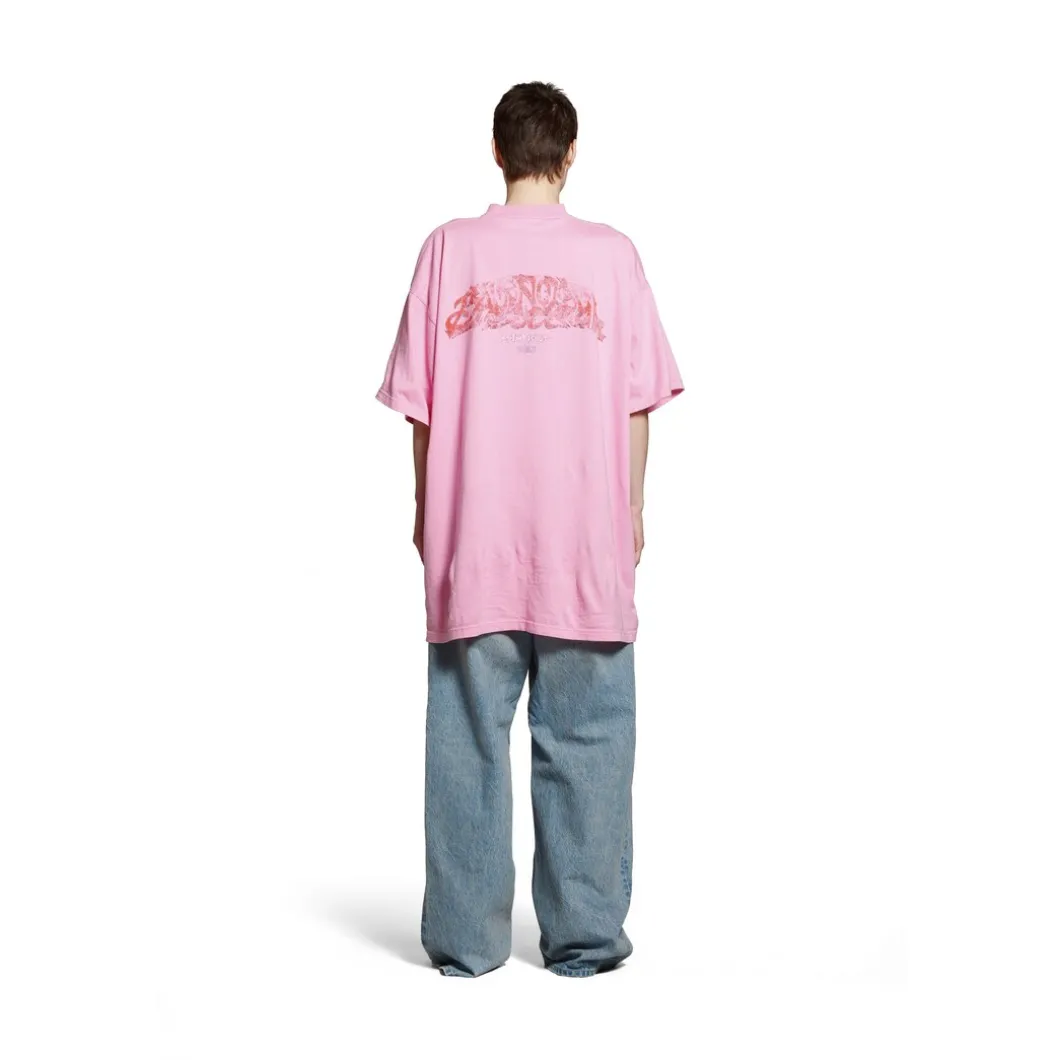 T-shirt Offshore Oversize in Rosa