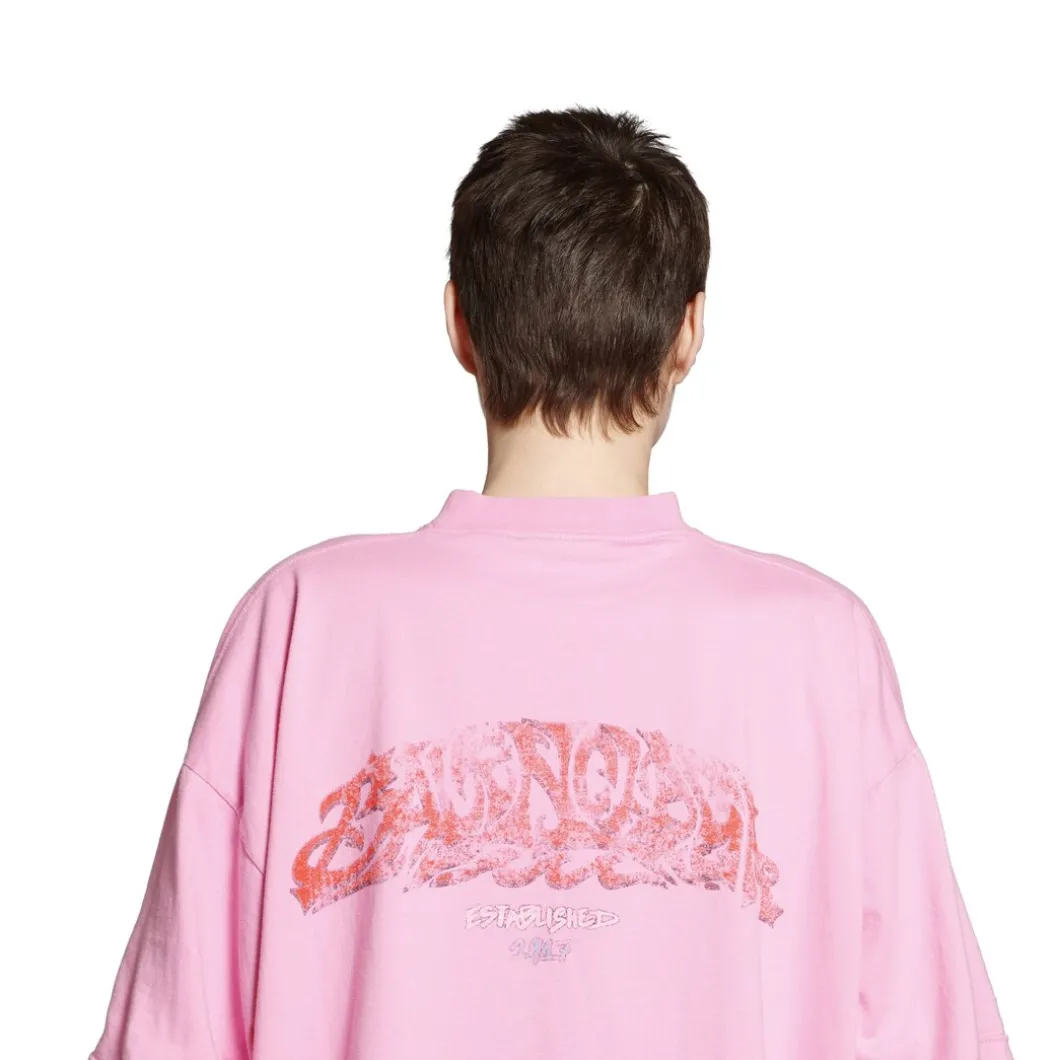 T-shirt Offshore Oversize in Rosa
