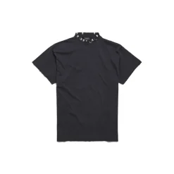 T-shirt Pierced Oversize in Nero