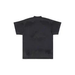 T-shirt Skater Oversize in Nero D&eacute;lav&eacute;