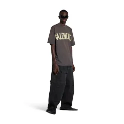 T-shirt Tape Type Medium Fit in Grigio Scuro