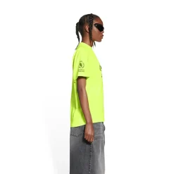 T-shirt Wfp Medium Fit da Donna in Giallo Fluo